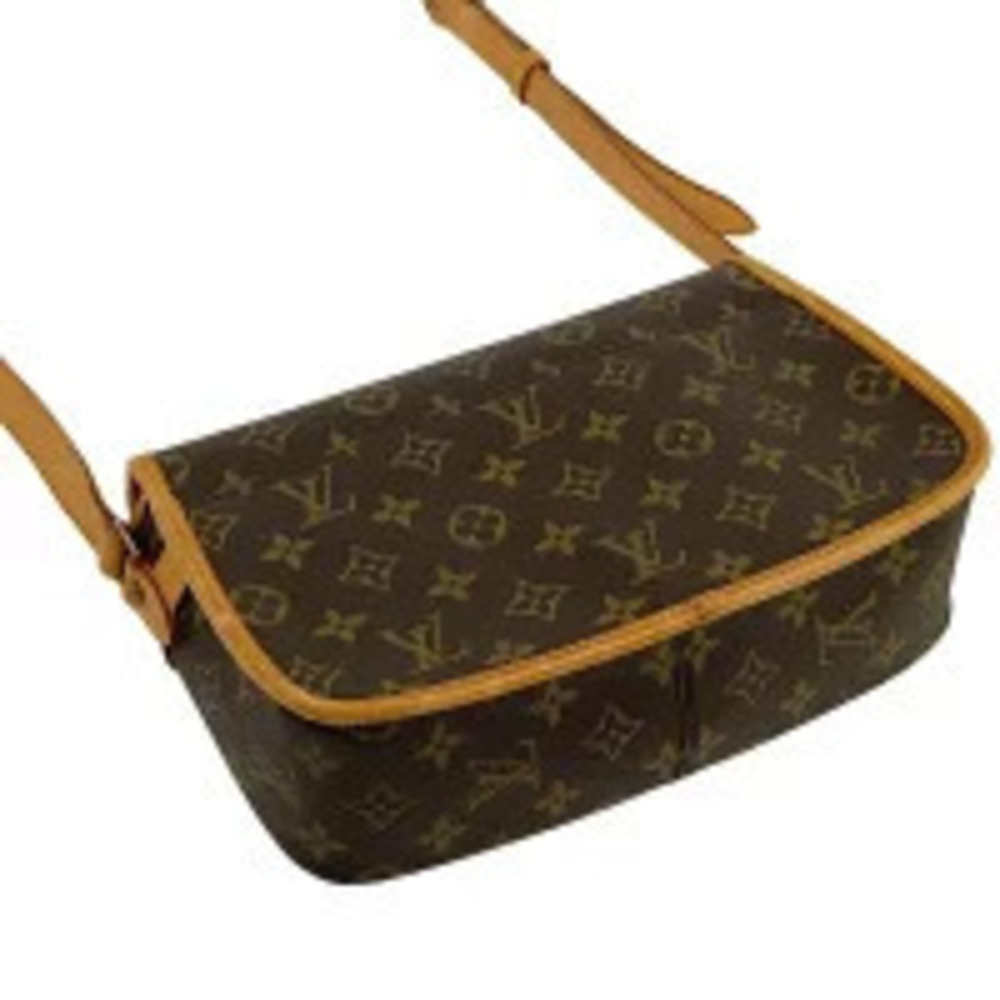 Louis Vuitton Crossbody Shoulder Bag Monogram Sologne Brown